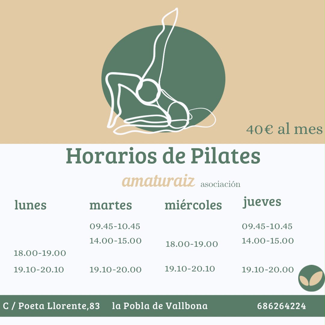 clases de yoga en la pobla de vallbona